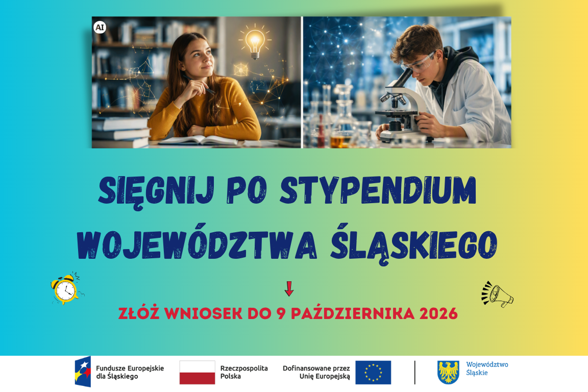 Ostatni dzień naboru, hasło: Sięgnij po stypendium Województwa Śląskiego